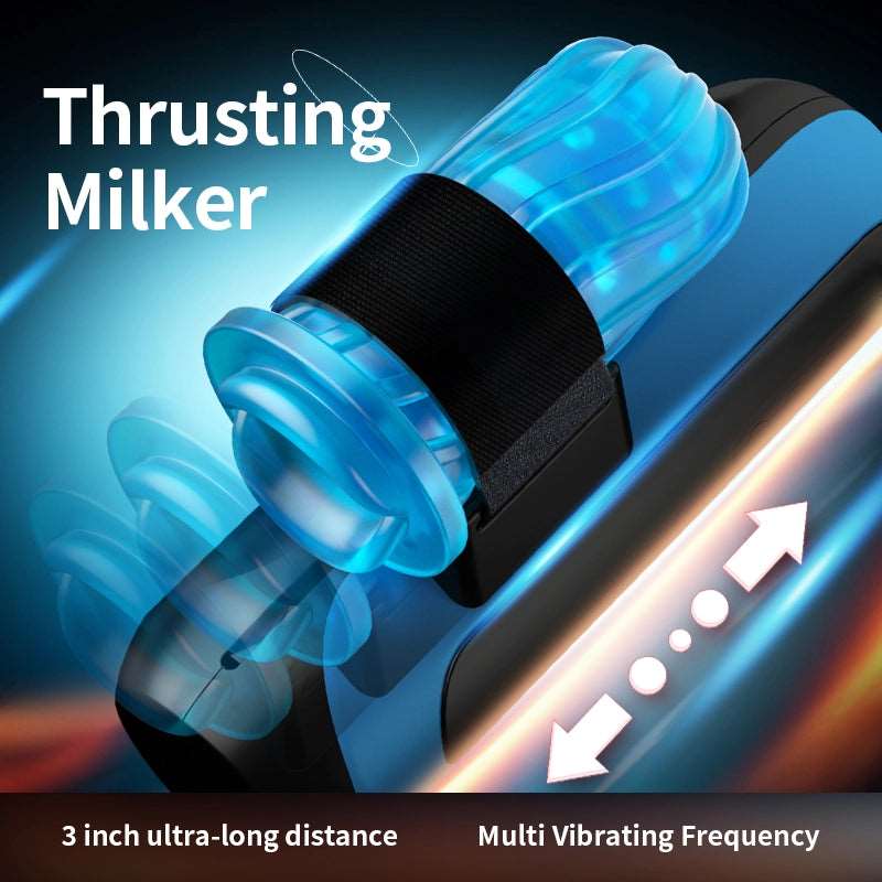 OC - Auto Thrusting Vibrating Stroker Male Masturbator