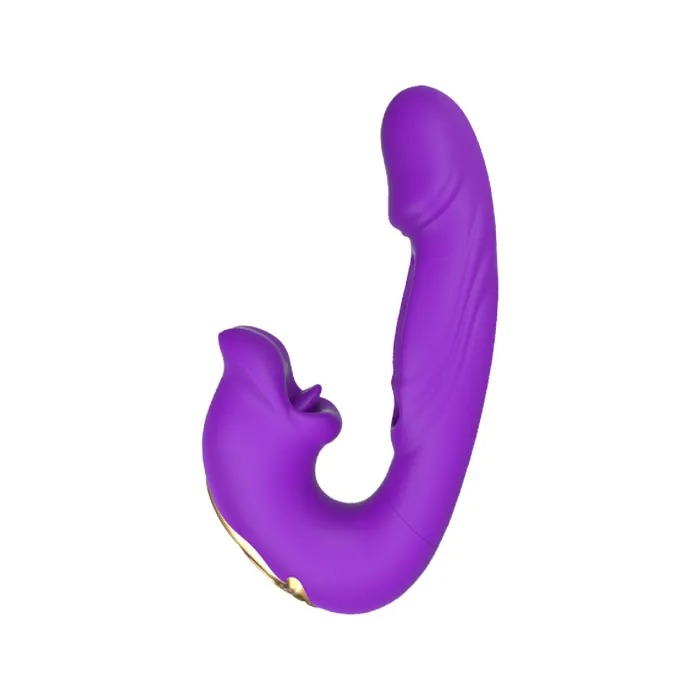 OC G-spot Vibrator Women Sex Toy with 7 Flapping Vibrating & 5 Licking Sucking Modes