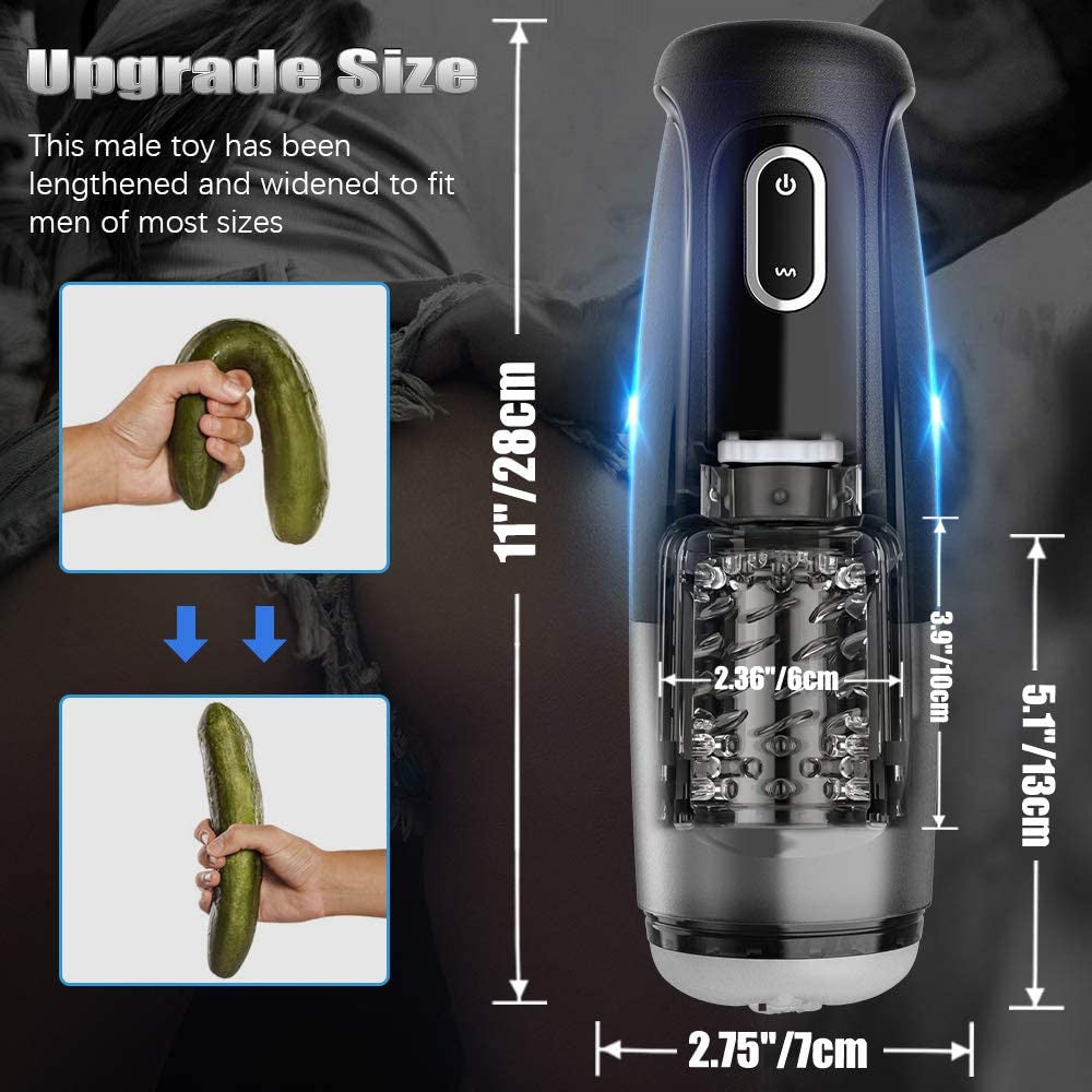 OC - Hand-free Automatic Rotate Male Masturbation Cup