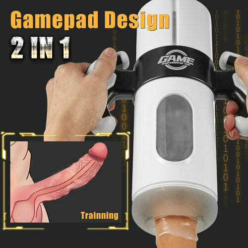 OC Clare Gamepad Telescopic Vibrating Masturbation Game Cup