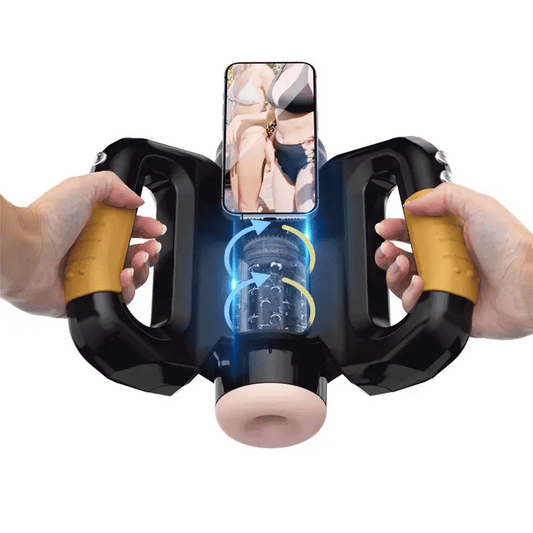 OC Hercules Grip Telescopic Rotating Masturbation Cup